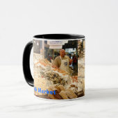 フィッシュマーケットシアトルワシントン マグカップ (正面左)