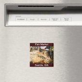 フィッシュマーケットシアトルワシントン マグネット (インサイチュ (食洗機))