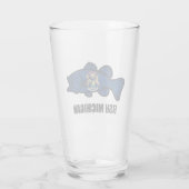 フィッシュミシガン タンブラーグラス (裏面)