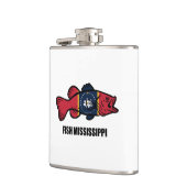 フィッシュミシシッピ フラスク (左)