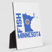 フィッシュミネソタ州概要 フォトプラーク (側面)