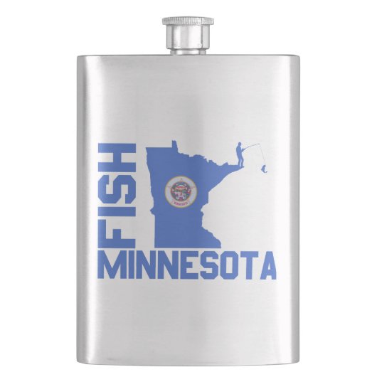 フィッシュミネソタ州概要 フラスク (正面)