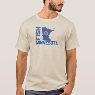 フィッシュミネソタ州概要 Tシャツ