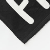 フィッシュメリースおもしろいクリスサンタクロース魚釣り フリースブランケット (角)