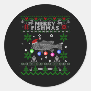 フィッシュメリース醜い魚釣りラージマウスベース ラウンドシール