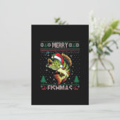 フィッシュメリーバスフィッシュ魚釣りクリスマス醜いSwe 招待状 (スタンド正面)