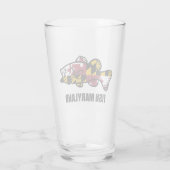 フィッシュメリーランド タンブラーグラス (裏面)