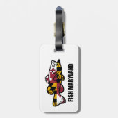 フィッシュメリーランド ラゲッジタグ (裏面縦)