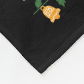 フィッシュメリー魚釣りおもしろいクリスマスパジャマフィッシュ フリースブランケット (角)