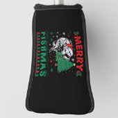 フィッシュメリー魚魚釣りパパフィッシャーマンクリスマス ゴルフヘッドカバー (回転90)