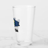 フィッシュモンタナベース タンブラーグラス (左)