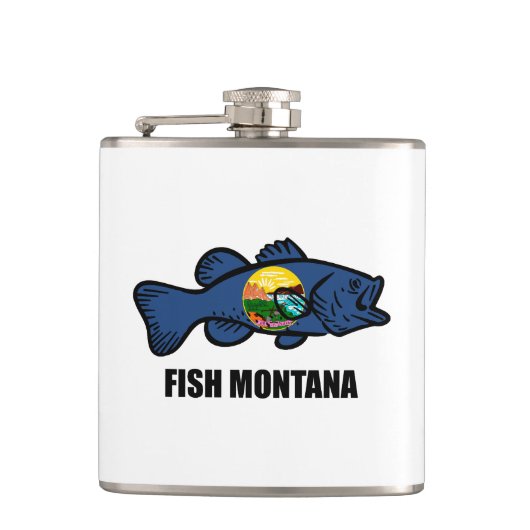 フィッシュモンタナベース フラスク (正面)