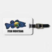 フィッシュモンタナベース ラゲッジタグ (正面横)