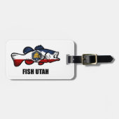 フィッシュユタ ラゲッジタグ (正面横)