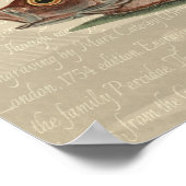 フィッシュレッドパーチフィッシャーマンアート ポスター (角)