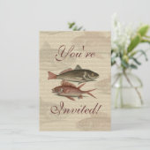 フィッシュレッドパーチフィッシャーマンアート 招待状 (スタンド正面)