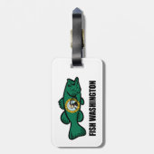 フィッシュワシントン州 ラゲッジタグ (裏面縦)