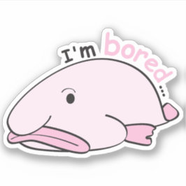 フィッシュワールド – 退屈だ シール