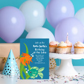 フィッシューな湖畔の誕生日パーティー 招待状