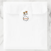 フィッシュ最高のフレンドフォーエバーベッティ ラウンドシール (バッグ)