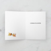 フィッシュ結婚テーマおめでとうカード カード (内部)