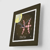 フィッシュ19 2月2日20.マーツウール スクエア壁時計 (傾斜)