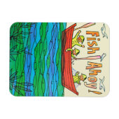 フィッシュ・アホイ！ マグネット (横)