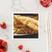 フィッシュ・アンド・チップス スタンダードカクテルナプキン (インサイチュ)