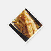 フィッシュ・アンド・チップス スタンダードカクテルナプキン (角)