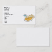 フィッシュ・アンド・チップス 名刺 (正面/裏面)