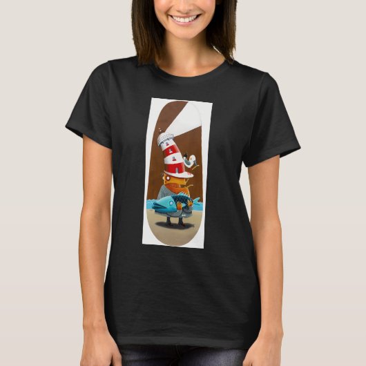 フィッシュ・アンド・チップス Tシャツ (正面)