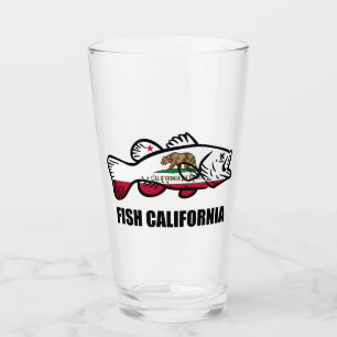フィッシュ カリフォルニア バス タンブラーグラス