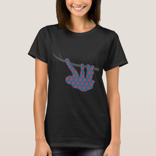 フィッシュ・スロースドーナツ Tシャツ (正面)