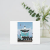 フィッシュ&チップスレストランスケッチ ポストカード (スタンド正面)