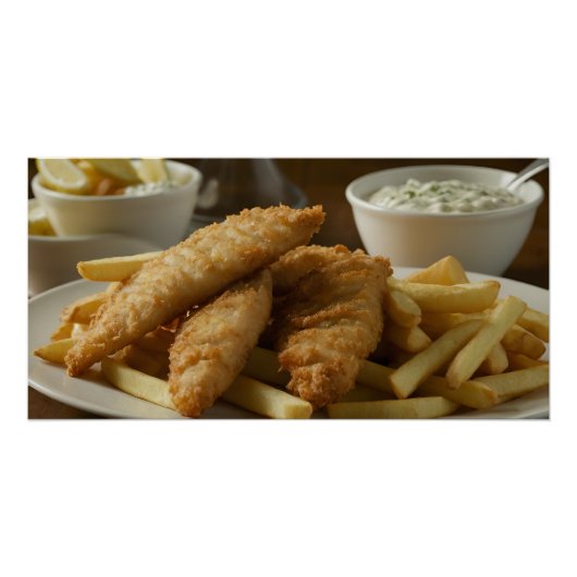 フィッシュ&チップ ポスター (正面)