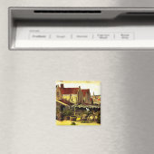 フィッシュ・ドライイング・バーン ヴィンセント・ヴァン・ゴッホ マグネット (インサイチュ (食洗機))