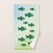 フィッシュ バスタオルセット (ハンドタオル)