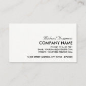 フィッシュ&フック、フィッシャーマン、魚釣り&タックル店 名刺 (裏面)