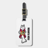 フィッシュ フロリダ ラゲッジタグ (正面縦)