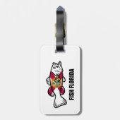 フィッシュ フロリダ ラゲッジタグ (裏面縦)