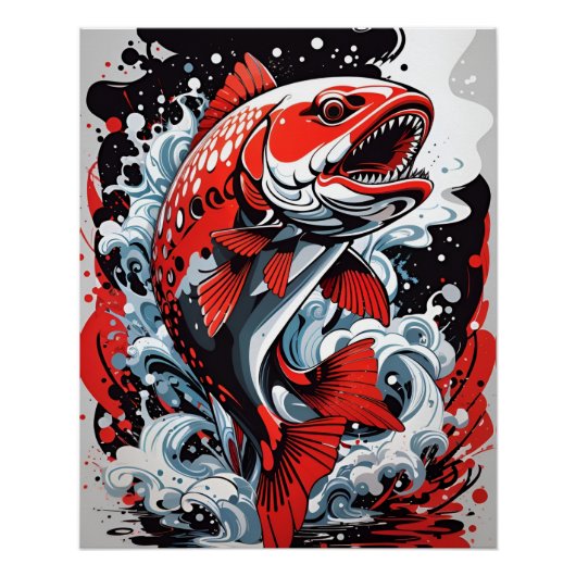 フィッシュ ポスター (正面)