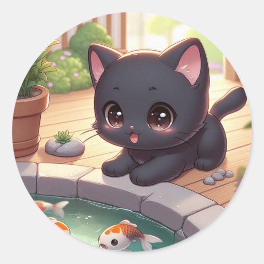 フィッシュ! ラウンドシール (正面)