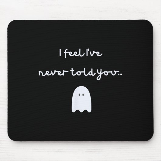 フィッシュ – -幽霊の話 – 私感じは一度も知らない マウスパッド (正面)