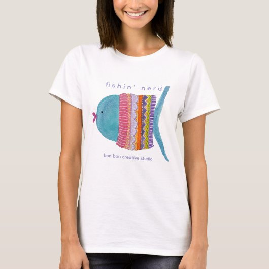 フィッシングおたくTシャツ Tシャツ (正面)