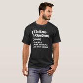 フィッシングおばあちゃんの定義 スポーツ Tシャツ (正面フル)