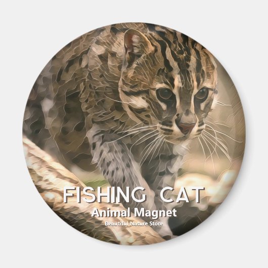 フィッシングキャット マグネット (正面)