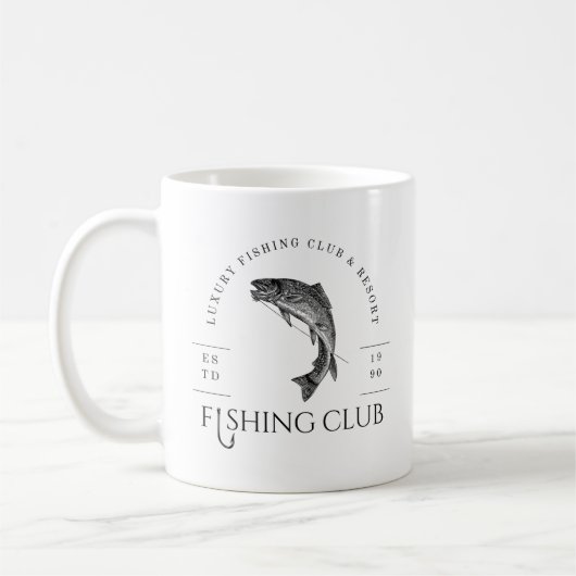 フィッシングクラブ コーヒーマグカップ (左)