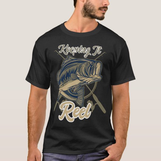 フィッシングデザイン Tシャツ (正面)