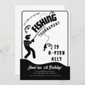 フィッシングトーナメント 招待状 (正面/裏面)