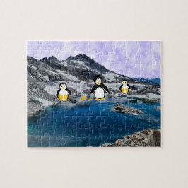 フィッシングペンギンのジグソーパズル ジグソーパズル